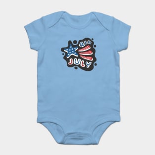 4th of July Baby Bodysuit